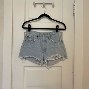 Levi 501 High Rise Shorts
